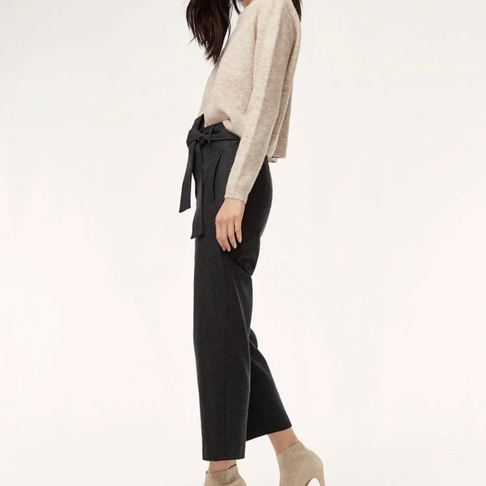 Aritzia Black Ankle Pants - Picture 2 of 9